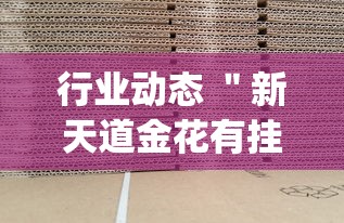 行业动态 ＂新天道金花有挂吗(透视)”开挂辅助详细步骤